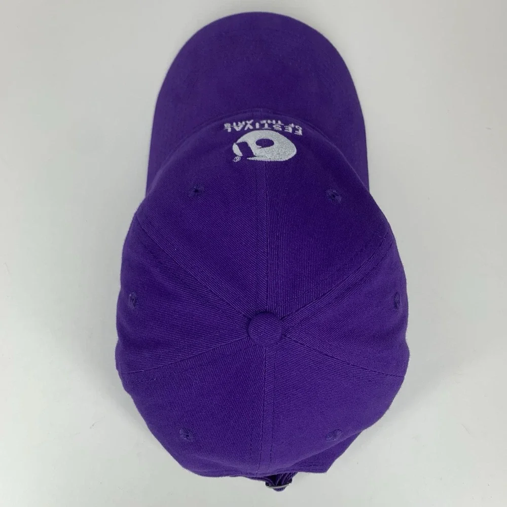 Festival of the Arts Council Hat Oklahoma City Purple Adjustable Baseball Cap